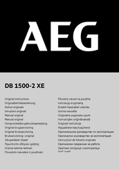 AEG 4935412475 Original Instructions Manual