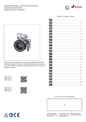 Maico ERM 22 Ex t Operating Instructions Manual