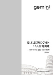 GILMAN Gemini GOV15GN Manual