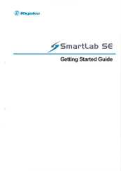 Rigaku Smartlab SE Getting Started Manual