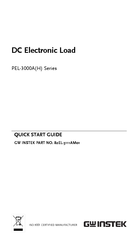GW Instek PEL-3021AH Quick Start Manual