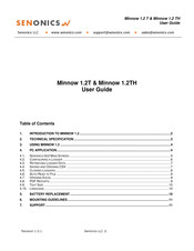 Senonics Minnow 1.2T User Manual
