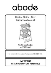 Abode AECRD2002 Instruction Manual