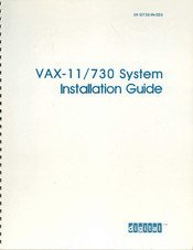Digital Equipment VAX-11 /730 Installation Manual