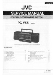 JVC PC-V55 G Service Manual