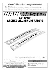 HAUL MASTER 58119 Owner's Manual & Safety Instructions