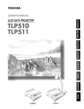 Toshiba TLP511 Owner's Manual