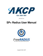 AKCP FreeRADIUS SP+ User Manual