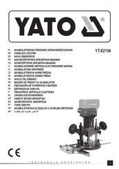 YATO YT-82194 Manual