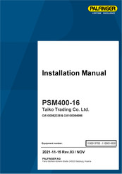 Palfinger PSM400-16 Installation Manual