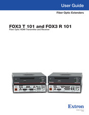 Extron electronics FOX3 T 101 User Manual