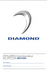 Diamond D3 600.1 Product Owners Manual