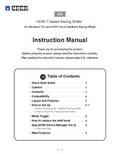 HORI HPC-042 Instruction Manual