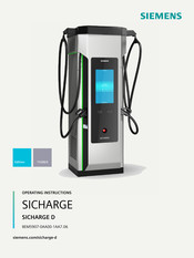 Siemens SICHARGE D Operating Instructions Manual