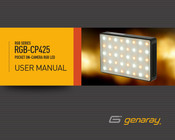 Genaray RGB Series User Manual