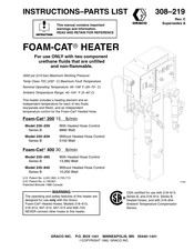 Graco FOAM-CAT 200 Instructions-Parts List Manual