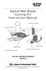 Alpha Professional Tools WBC5KIT Instruction Manual