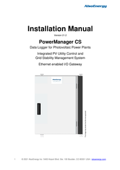 AlsoEnergy PowerManager CS Installation Manual