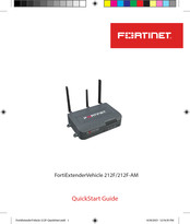 Fortinet FortiExtenderVehicle 212F Quick Start Manual