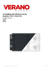 Verano freshAIR+ VWH 450 Installer Manual