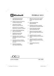 EINHELL PICOBELLA 18/215 Operating Instructions Manual