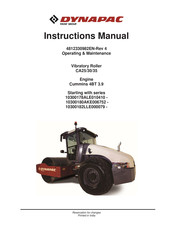 Fayat Group 10300178ALE010410 Instruction Manual