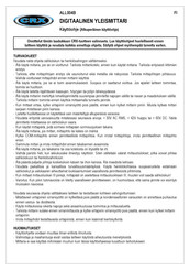 CRX ALL004B Instruction Manual