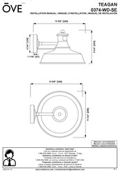 OVE TEAGAN Installation Manual