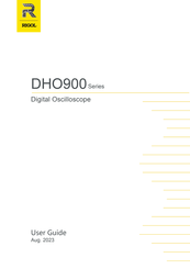 Rigol DHO900 User Manual