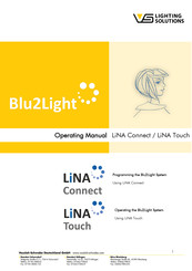 Vossloh-Schwabe Blu2Light LiNA Connect Operating Manual