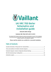 Vaillant VR 70 Schematics And Installation Manual
