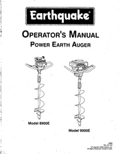 EarthQuake 9000E Operator's Manual