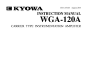 KYOWA WGA-120A Instruction Manual