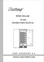 Vinotemp TC32G Instruction Manual