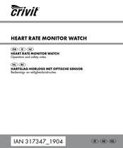 Crivit HG05690B Operation And Safety Notes