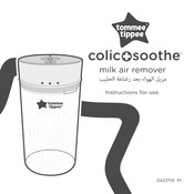 Tommee Tippee colicsoothe Instructions For Use Manual