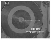 Dual 1009 F Owner's Manual