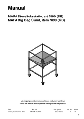 MAFA 7890 Manual