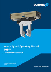 SCHUNK PHL-W 25 Assembly And Operating Manual