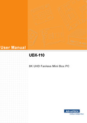 Advantech UBX-110H-UI300 User Manual