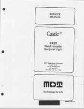 MDT Castle 2420 Service Manual