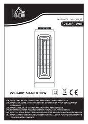 HOMCOM 824-060V90 Manual