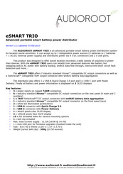 Audioroot eSMART TRIO Manual