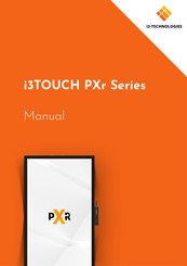 i3-TECHNOLOGIES i3TOUCH PXr Series Manual