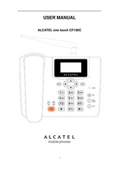 Alcatel one touch CF100C User Manual