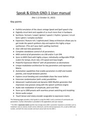 Speak & Glitch GND-1 User Manual