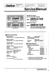 Clarion DRX5375R Service Manual