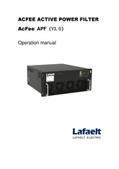 Lafaelt AcFee APF Operation Manual