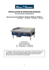 Blue Flame BFMG-48 Installation & Operation Manual