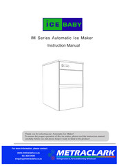 METRACLARK ICE BABY IM-80A Instruction Manual